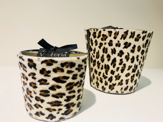 geurkaars from victoria with love leopard
