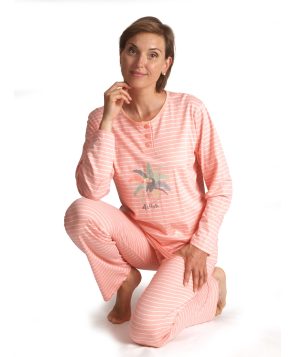 Pyjama lange mouwen dames aloha toucan