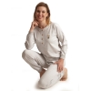 Pyjama lange mouwen dames cat love jersey cocodream 611539