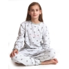 Pyjama lange mouwen meisjes puppy velours Cocodream 351541